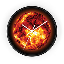 Load image into Gallery viewer, Molten Planet Wall Clock