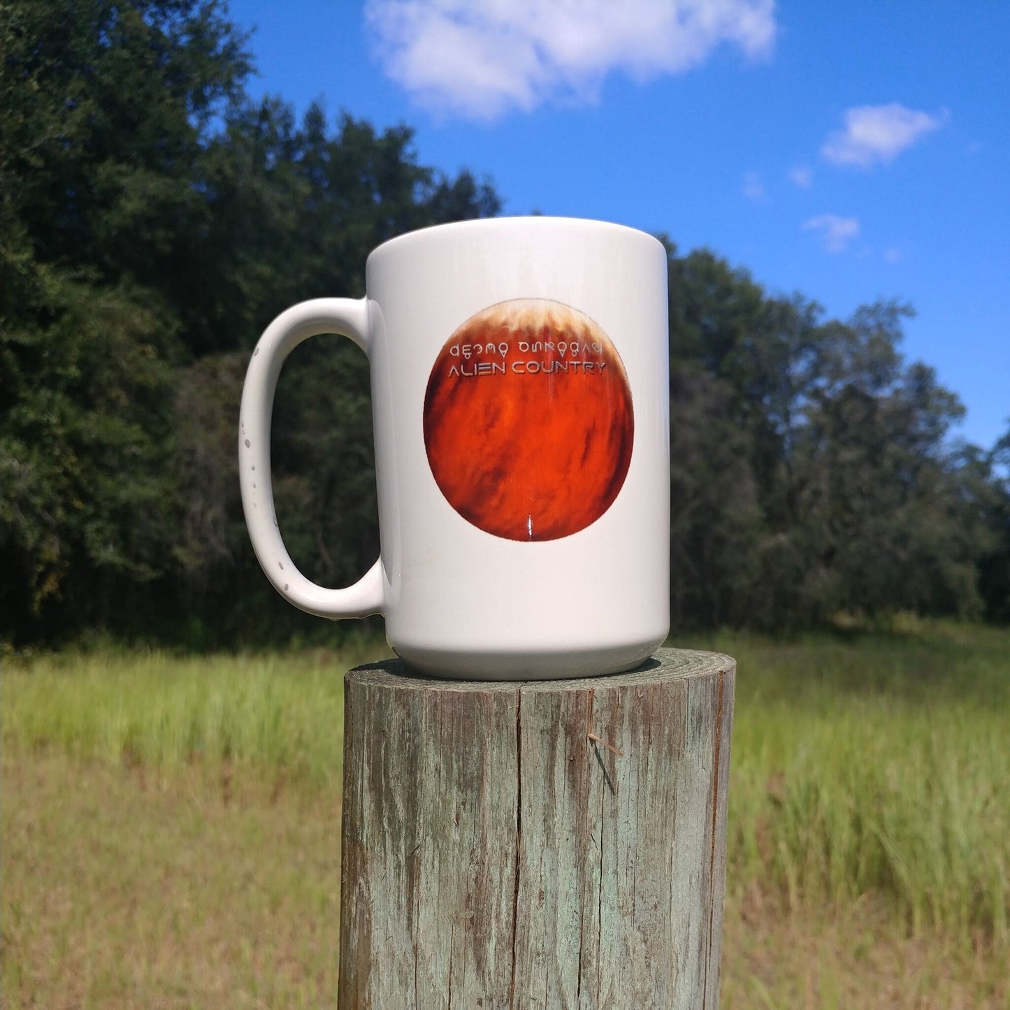 Red Planet Transporter Mug